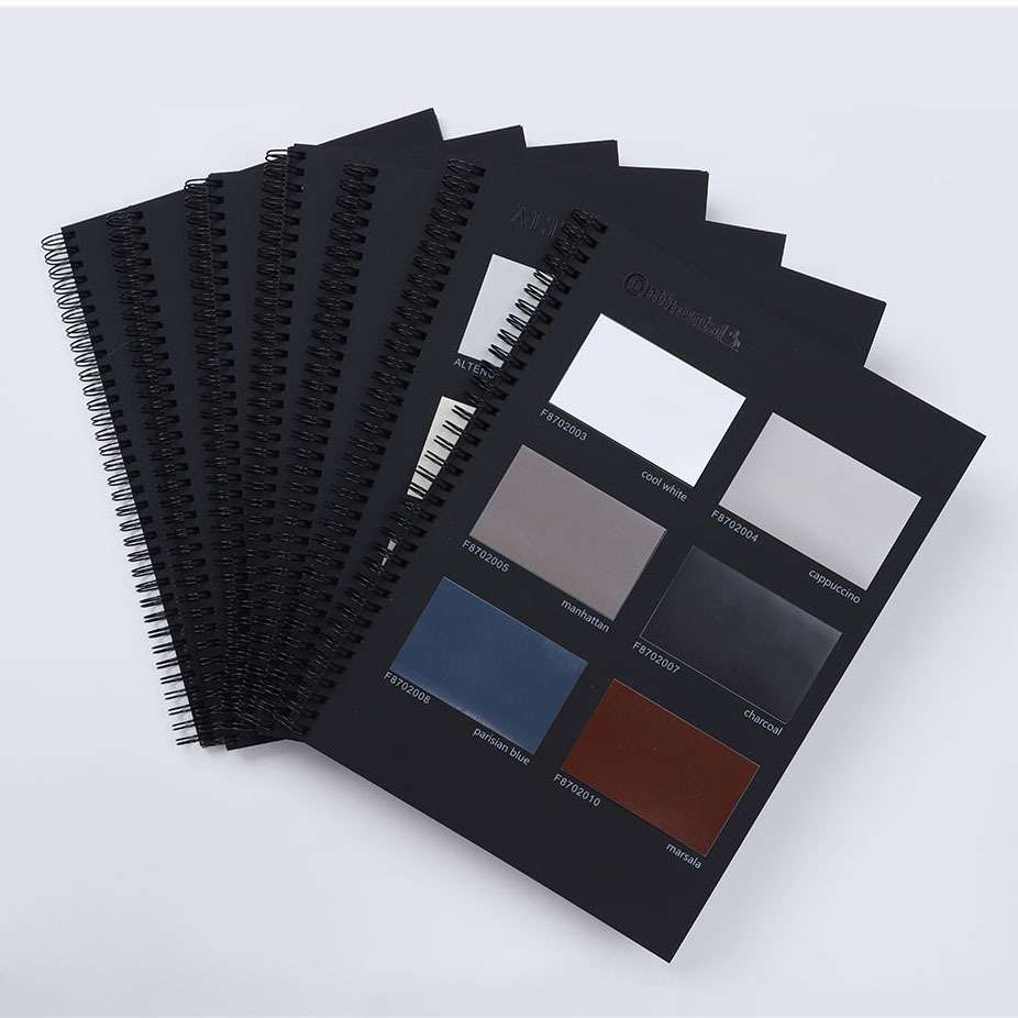Custom Swatch Folders/binders Components Detail