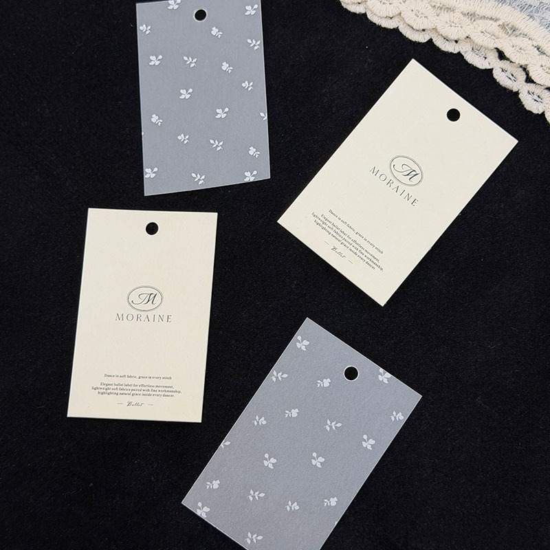 Custom Frosted PVC Hang Tags, Personalized Translucent Plastic Swing Tags with Waterproof Finish and Custom Brand Logo for Clothing and Apparel
