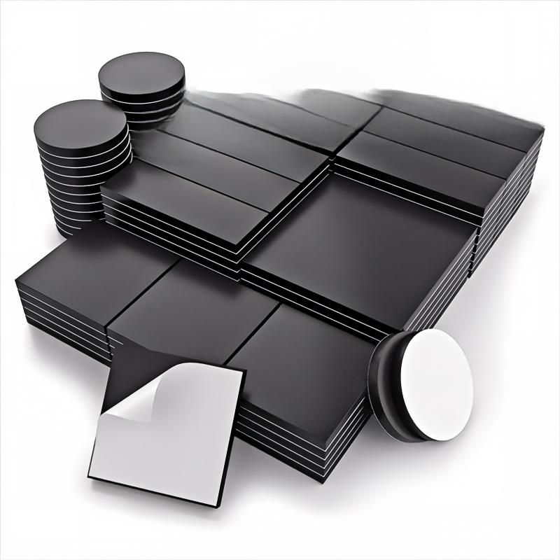 Custom Die-Cut Rubber Magnet, Flexible Refrigerator Magnet, Whiteboard Magnetic Dot, and Adhesive Craft Magnet Sheet